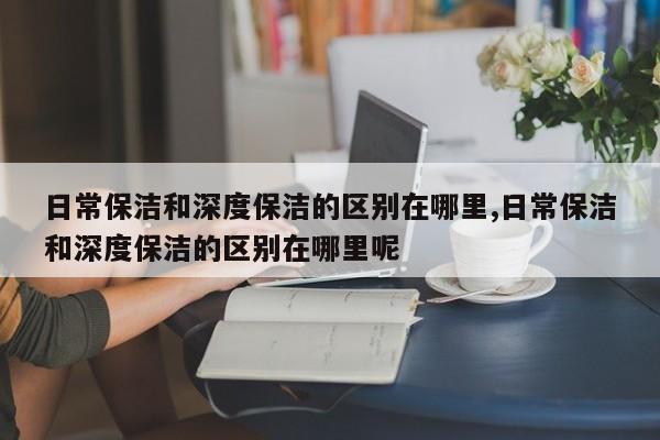 日常保洁和深度保洁的区别在哪里,日常保洁和深度保洁的区别在哪里呢