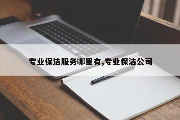 专业保洁服务哪里有,专业保洁公司